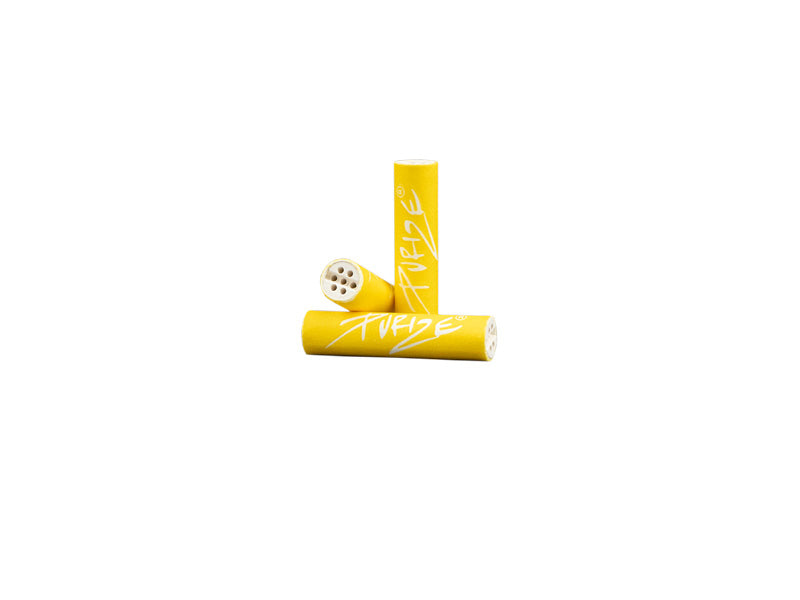 PURIZE Gelb, 50er Pack., Xtra Slim Size 5,9mm, Aktivkohlefilter