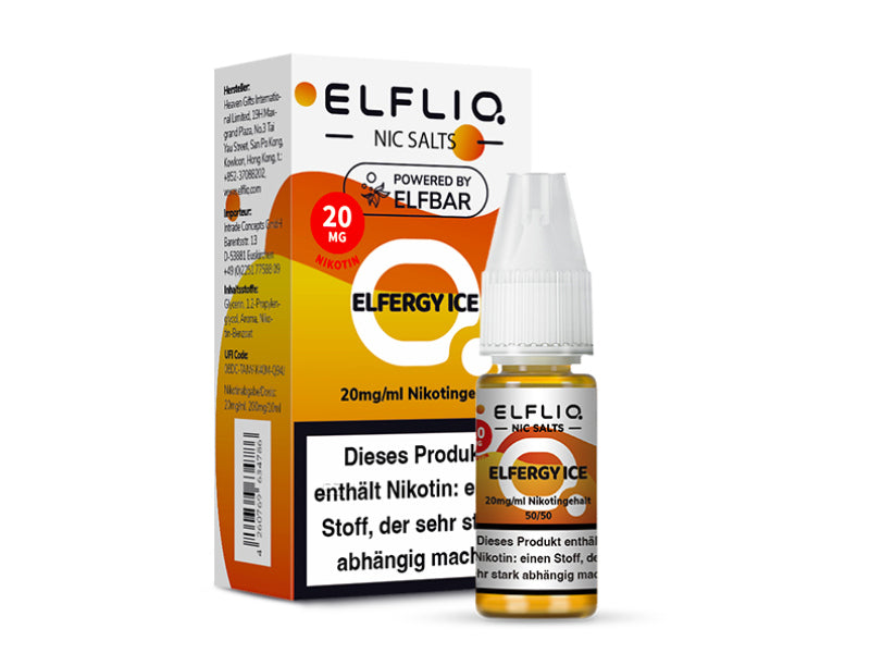 Elfbar Elfliq - Elfergy Ice (Energydrink) - Liquid - 20 mg/ml - 10 ml