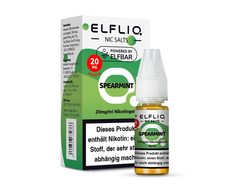 Elfbar Elfliq - Spearmint (Minze) - Liquid - 20 mg/ml - 10 ml