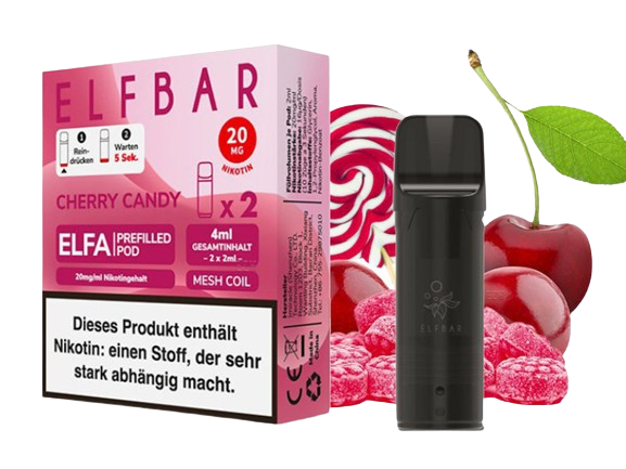 ELFBAR ELFA Prefilled Pod - Cherry (Kirsche/ Süßes)