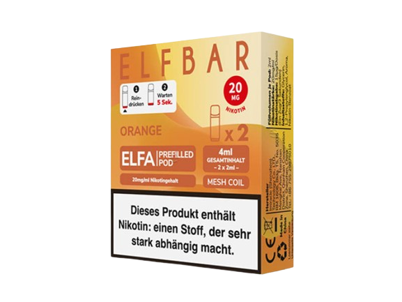 ELFBAR ELFA Prefilled Pod - Orange (Orange)