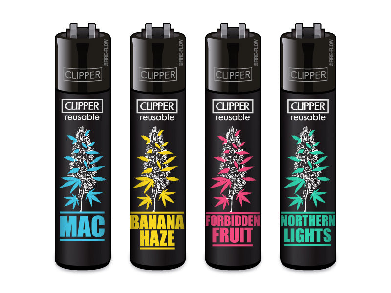 Clipper Feuerzeuge 4er Set