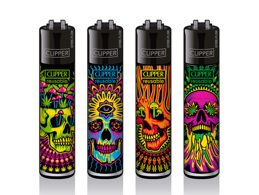 Clipper Feuerzeuge 4er Set