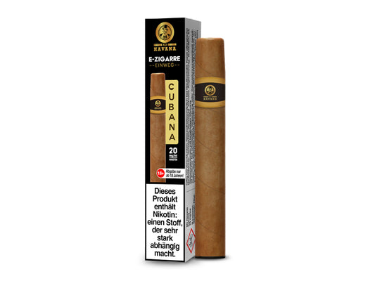 XO Havana - Cubana (Bourbon Vanille) - E-Shisha - 20mg - 600 Züge