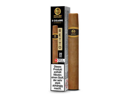 XO Havana - Retto (Geröstete Mandeln)- E-Shisha - 20mg - 600 Züge