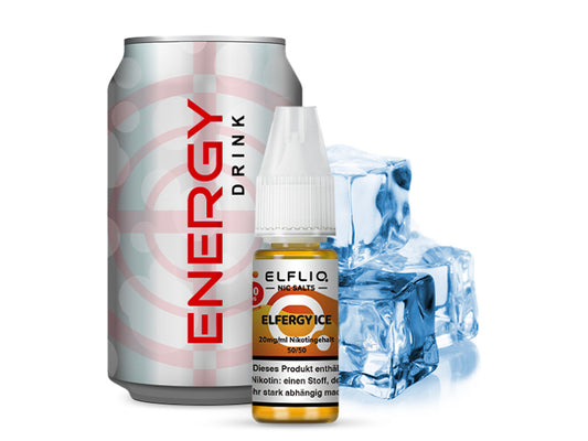 Elfbar Elfliq - Elfergy Ice (Energydrink) - Liquid - 20 mg/ml - 10 ml