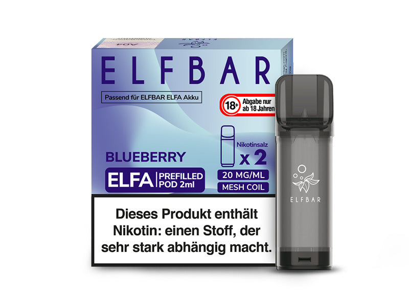 ELFBAR ELFA Prefilled Pod - Blueberry (Blaubeeren)