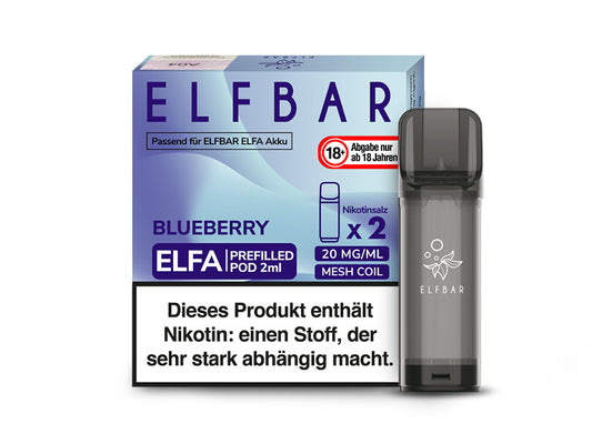 ELFBAR ELFA Prefilled Pod - Blueberry (Blaubeeren)