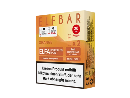 ELFBAR ELFA Prefilled Pod - Orange (Orange)