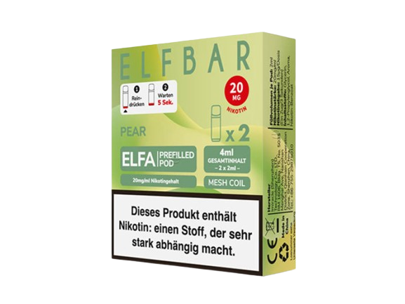 ELFBAR ELFA Prefilled Pod - Pear (Birne)